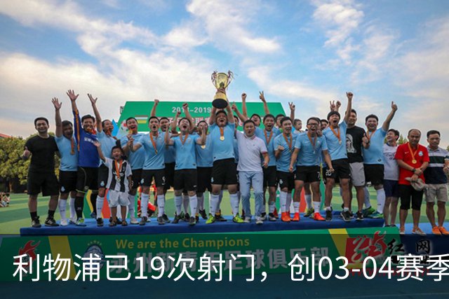 利物浦已19次射门，创03-04赛季以来欧冠客队上半场射门次数纪录