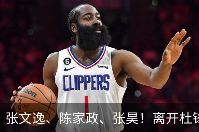 张文逸、陈家政、张昊！离开杜锋不会打球了，也没有上场时间了